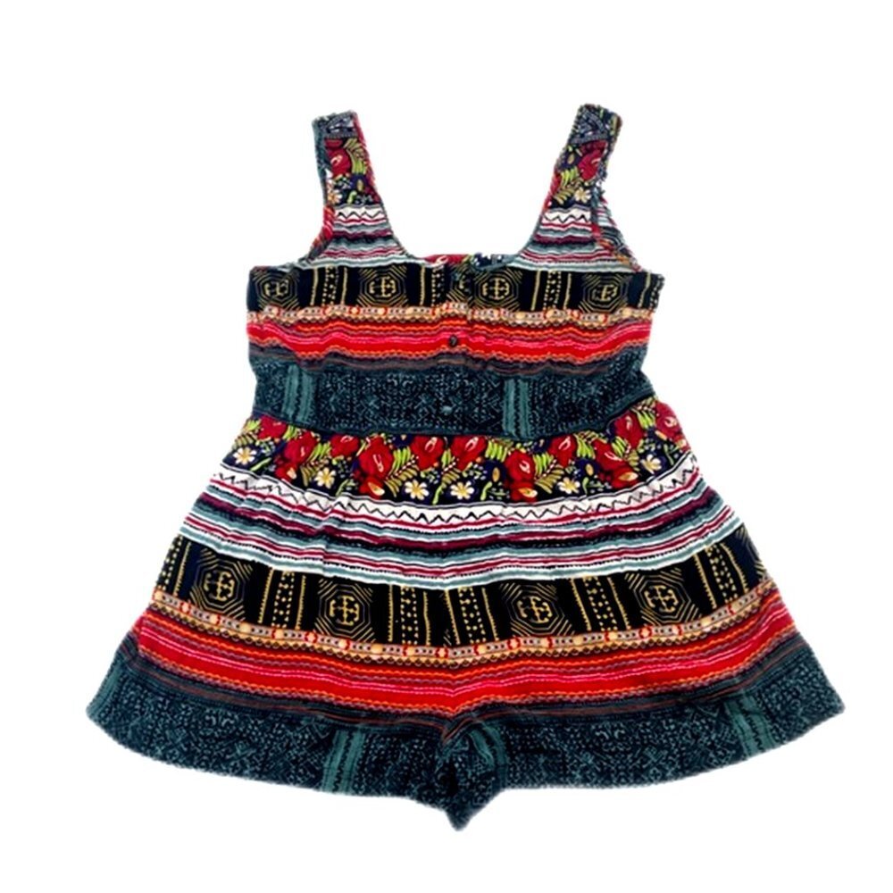 MINKPINK Romper Bohemian Print Sleeveless SZ SM Excellent Condition